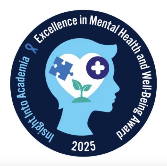 Excellence in Mental Health and Well-being Award graphic.